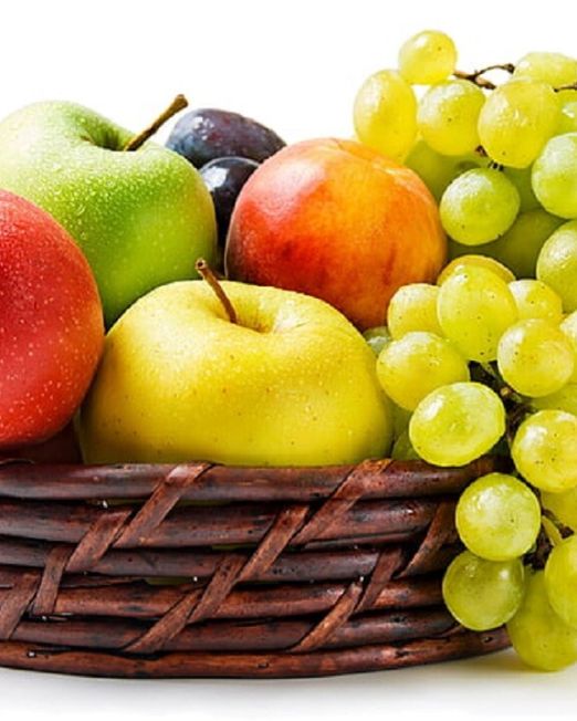 mixed seasonal fruits basket