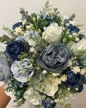 Shades of Blue Seasonal Bouquet