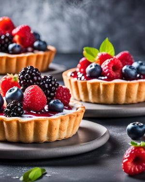 Mixed Berries Tartlets