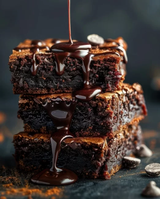 Gooey chocolate brownie